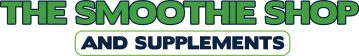 The smoothie shop and supplements logo